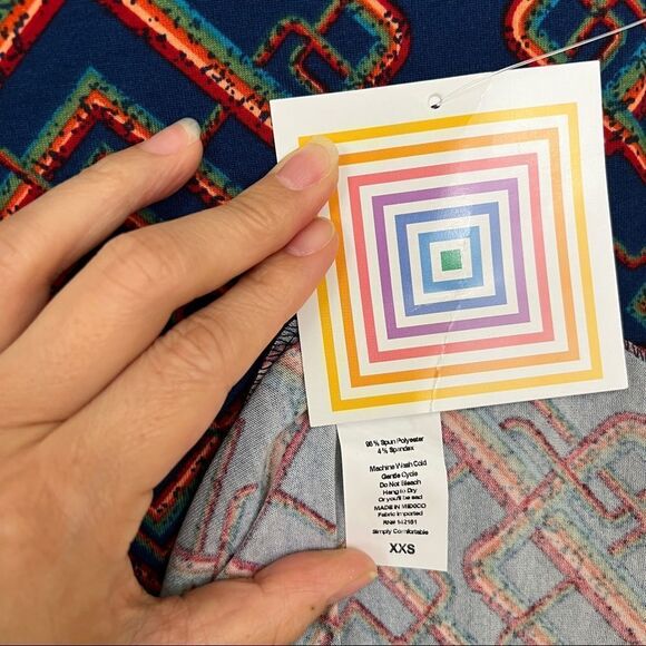 Lularoe Julia Fitted Dress - Size XXS - Picture 3 of 4